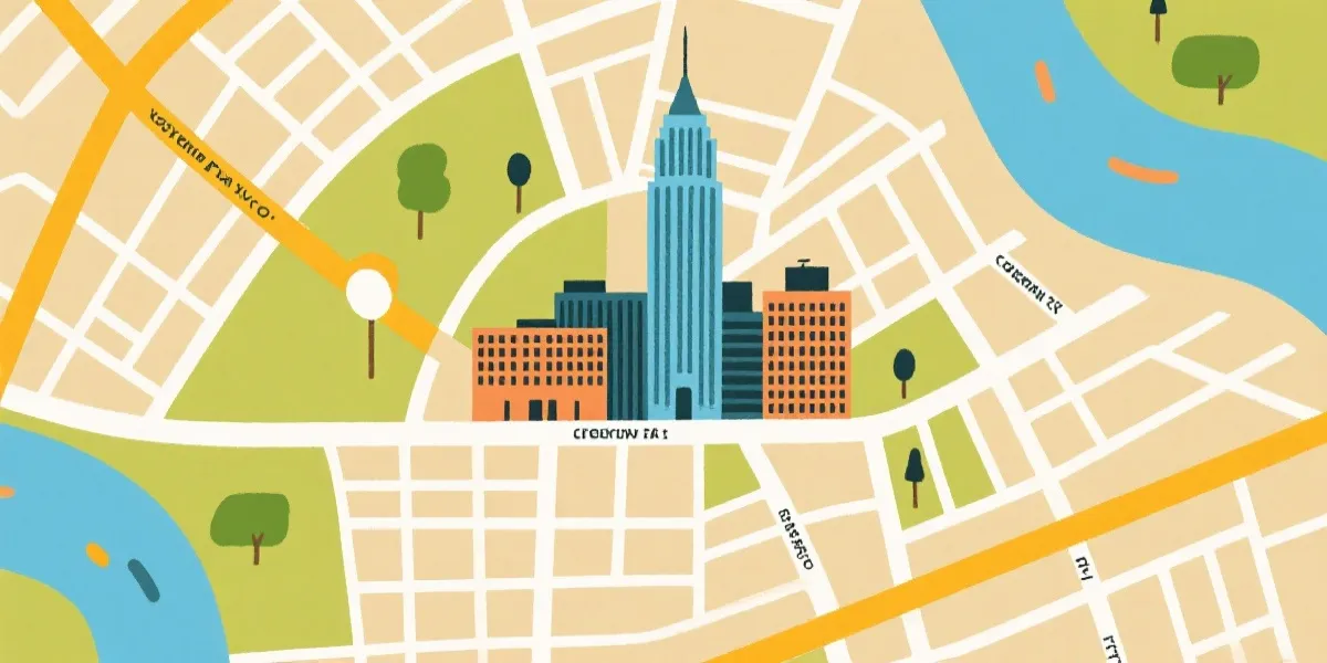 办公位置示意图